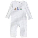 M&amp;amp;S Boys Dino Sleepsuits Newborn-3 Years White/Green