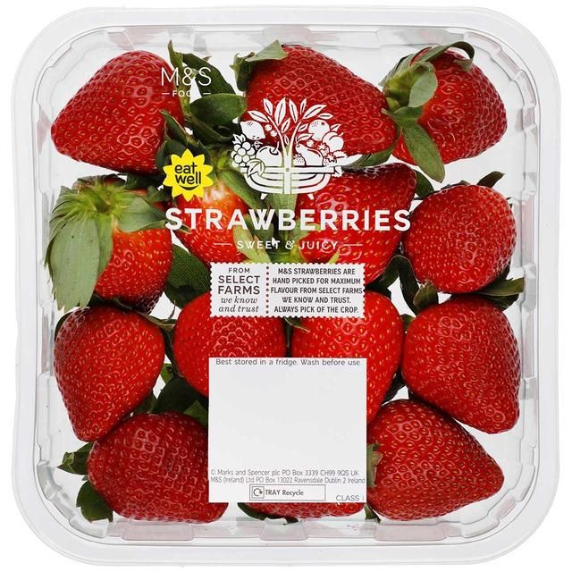 M&amp;amp;S British Strawberries   600g