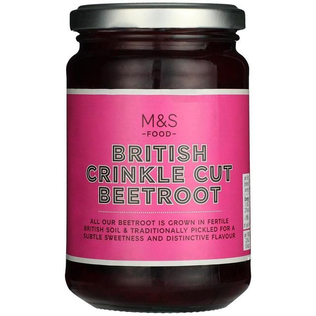 M&amp;amp;S British Sweet Crinkle Cut Beetroot   340g