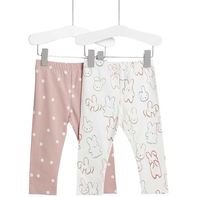 M&amp;amp;S Bunny Legging 0 Months-3 Years 2 Pack