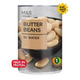 M&amp;amp;S Butter Beans in Water   400g