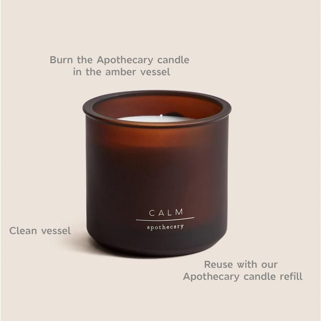 M&amp;amp;S Calm Refillable Candle one size Amber