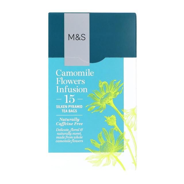 M&amp;amp;S Camomile Flower Infusion Tea Bags   15 per pack