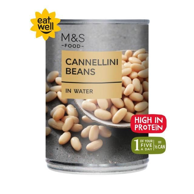 M&amp;amp;S Cannellini Beans in Water   400g