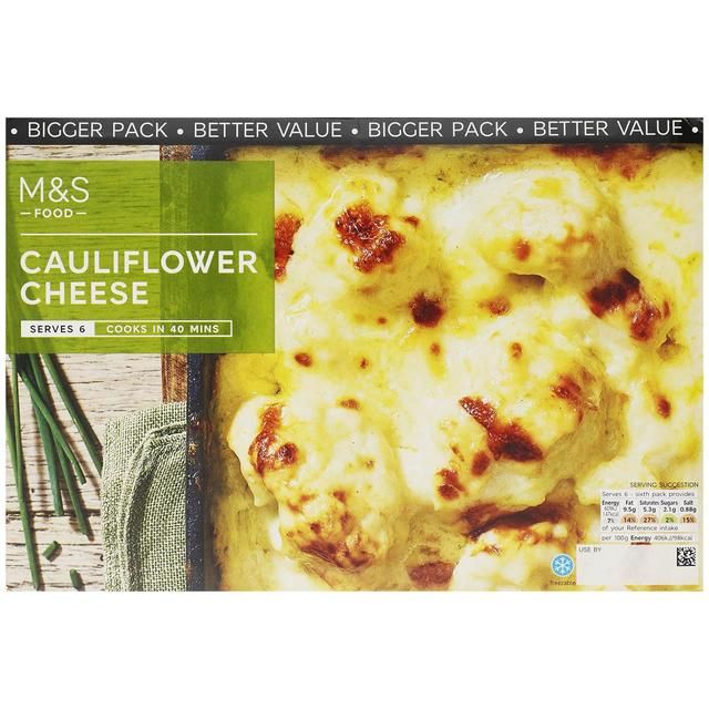 M&amp;amp;S Cauliflower Cheese Family Pack   900g