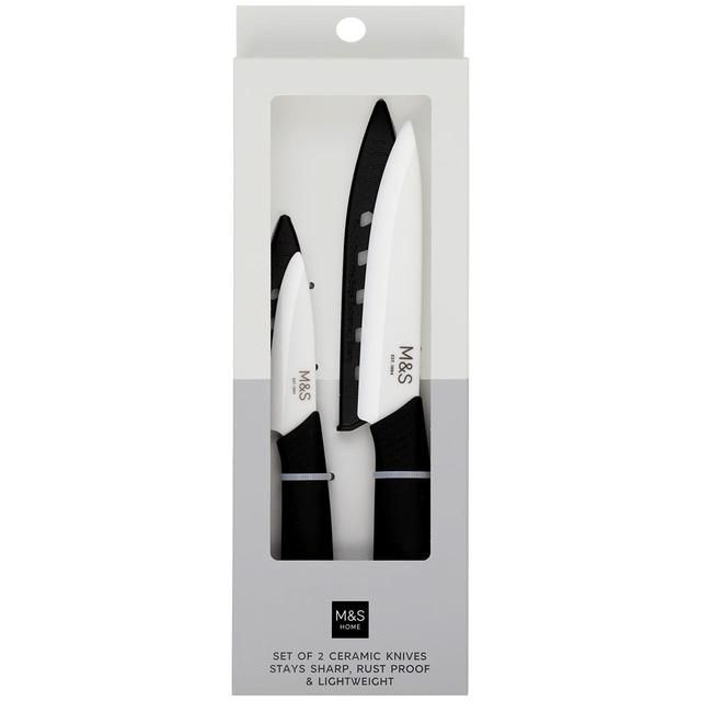 M&amp;amp;S Ceramic Knife Set '1SIZE Grey