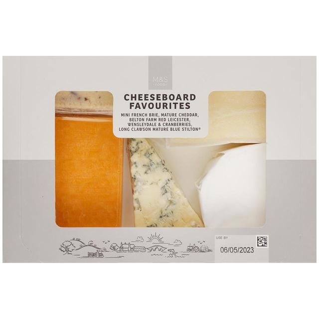 M&amp;amp;S Cheeseboard Favourites   530g