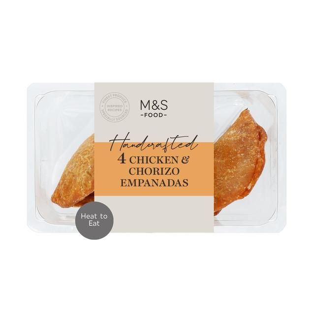 M&amp;amp;S Chicken &amp;amp; Chorizo Empanadas   4 per pack