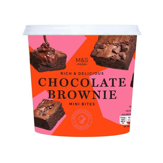 M&amp;amp;S Chocolate Brownie Mini Bites   235g