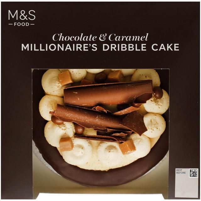M&amp;amp;S Chocolate &amp;amp; Caramel Millionaire Cake   890g