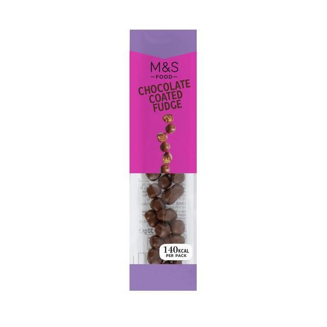 M&amp;amp;S Chocolate Coated Fudge   28g