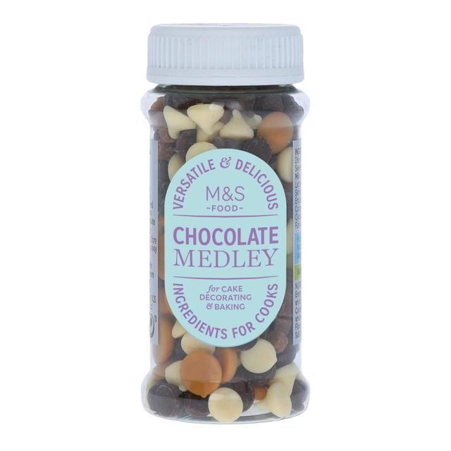 M&amp;amp;S Chocolate Medley Decorations Mix   75g