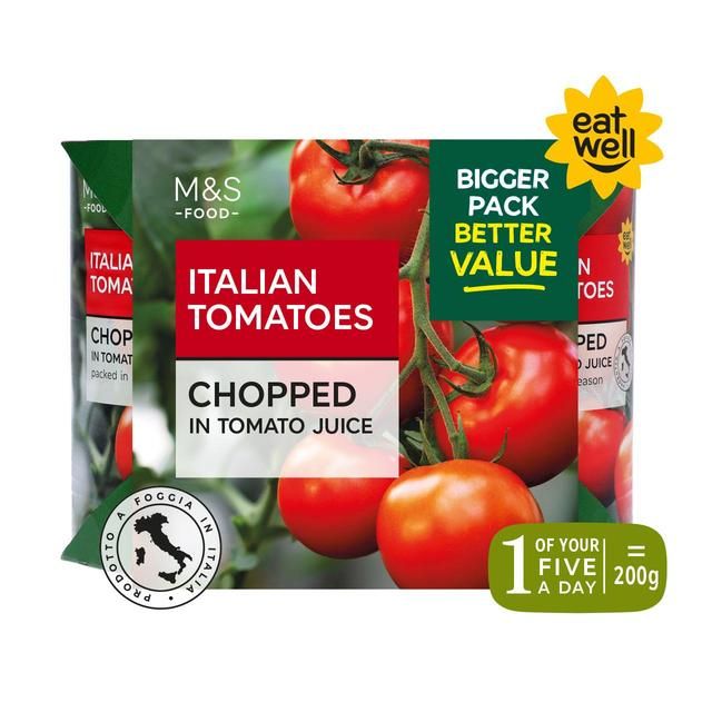 M&amp;amp;S Chopped Italian Tomatoes   4 x 400g