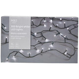 M&amp;amp;S Christmas 300 Bright White Mains Lights 28m
