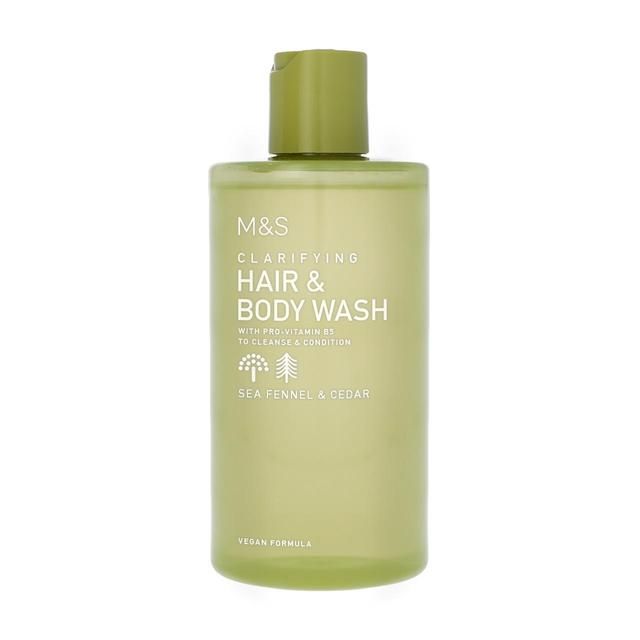 M&amp;amp;S Clarifying Hair &amp;amp; Body Wash   300ml