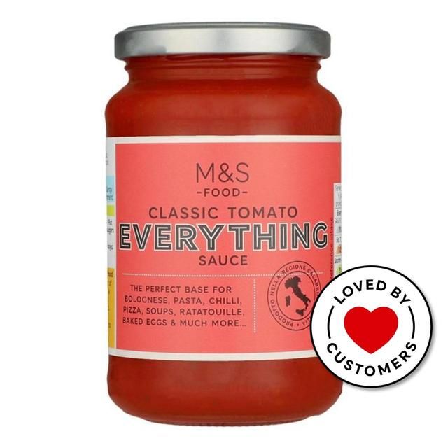 M&amp;amp;S Classic Tomato Everything Pasta Sauce   340g