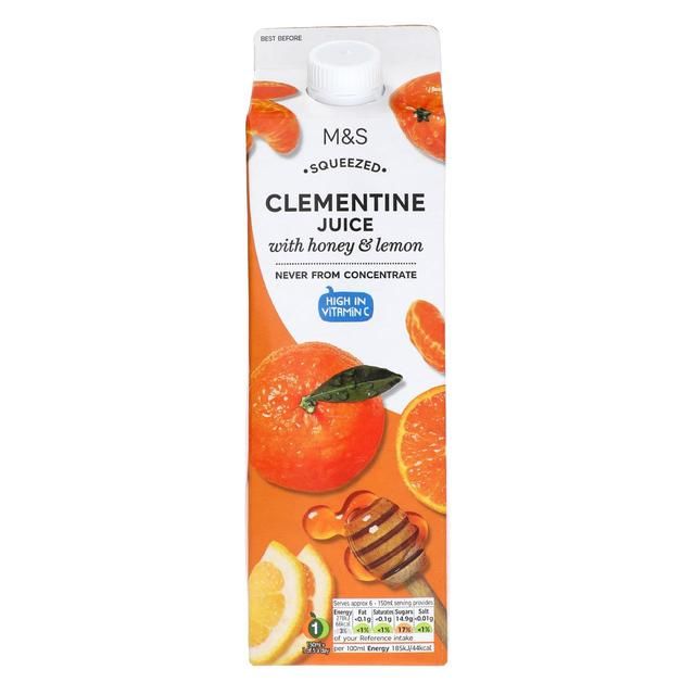 M&amp;amp;S Clementine with Honey &amp;amp; Lemon Juice   1L