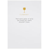 M&amp;amp;S Clinkbait Extra Glass Birthday Card