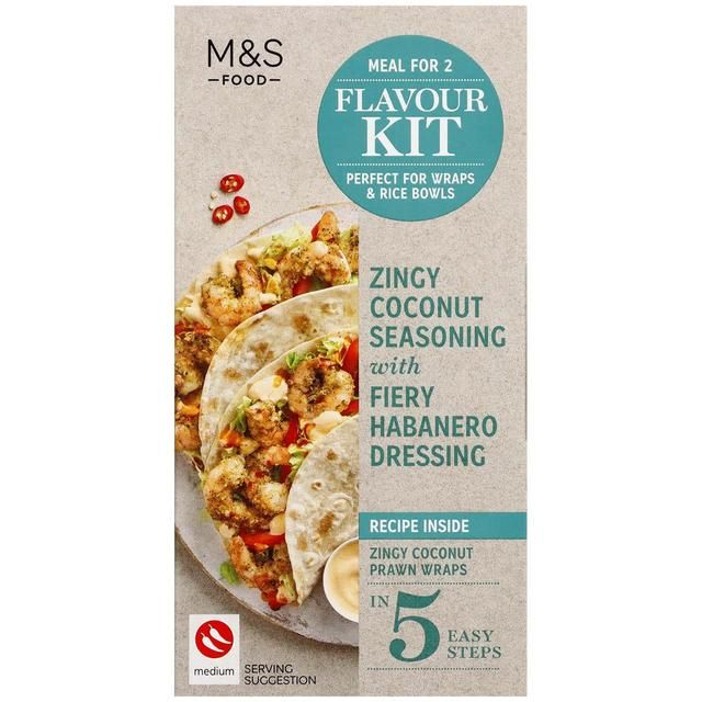 M&amp;amp;S Coconut Seasoning with Habanero Dressing   44g