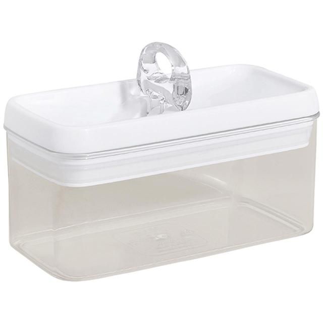 M&amp;amp;S Collection 1L Rectangular Flip-Tight Food Storage One Size White Mix