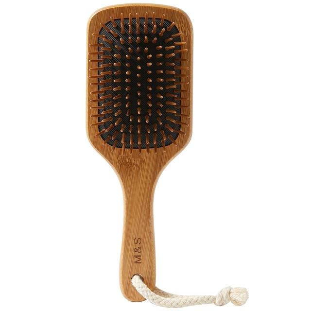 M&amp;amp;S Collection Bamboo Large Paddle Brush