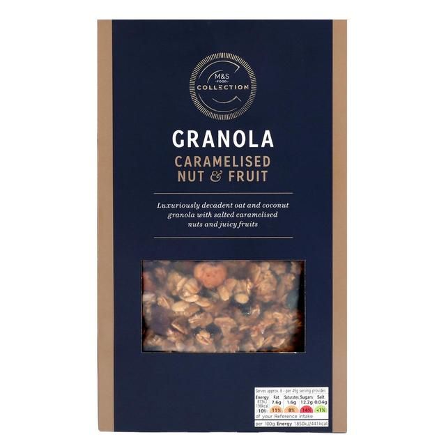 M&amp;amp;S Collection Caramelised Fruit &amp;amp; Nut Granola   400g