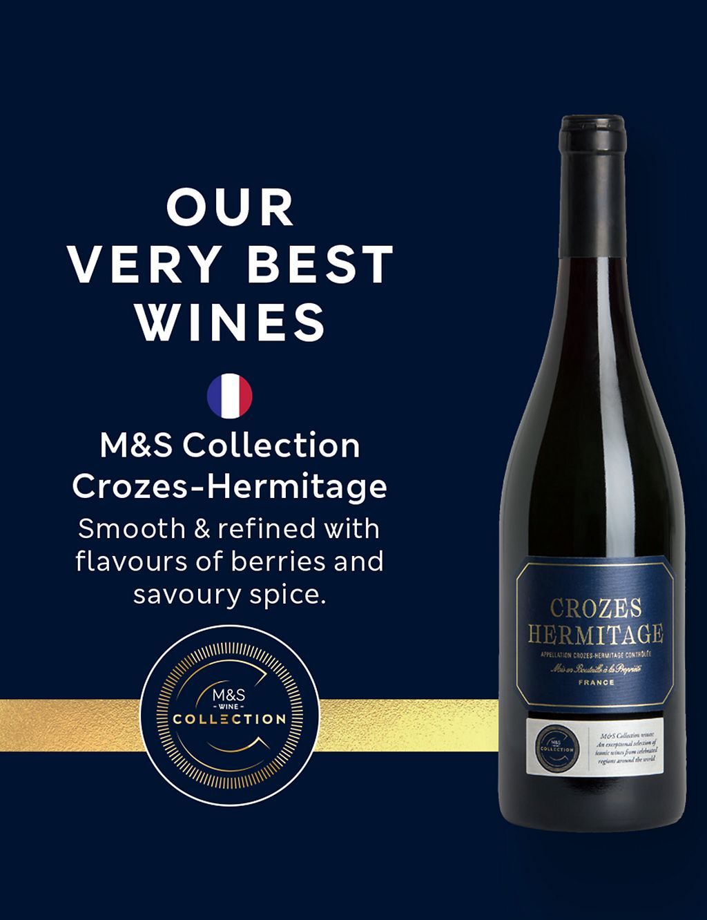 M&amp;amp;S Collection Crozes-Hermitage - Case of 6