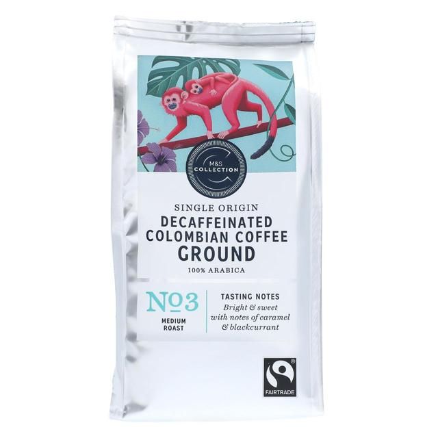 M&amp;amp;S Collection Decaffeinated Colombian Ground Coffee   227g