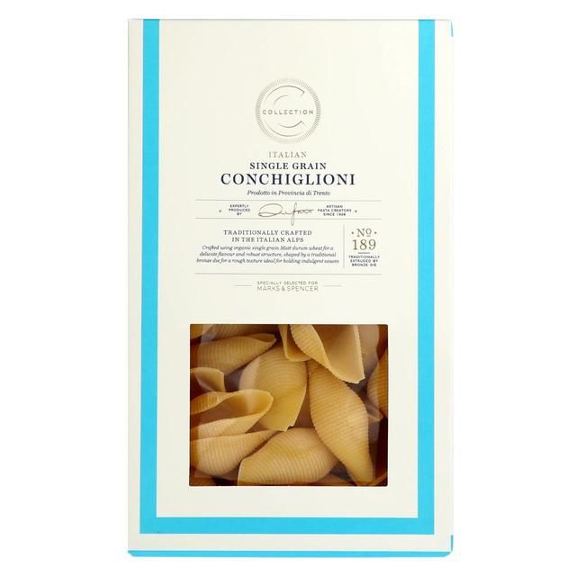 M&amp;amp;S Collection Italian Single Grain Conchiglioni   500g