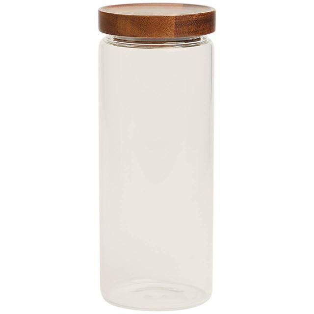 M&amp;amp;S Collection Large Glass Storage Jar One Size Clear