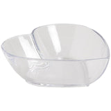 M&amp;amp;S Collection Medium Glass Heart Serving Bowl Clear