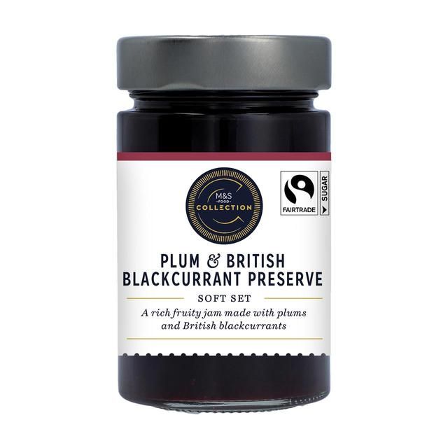 M&amp;amp;S Collection Plum &amp;amp; Blackcurrant Preserve   235g