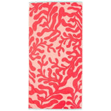 M&amp;amp;S Collection Pure Cotton Coral Beach Towel Red