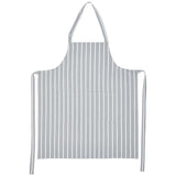 M&amp;amp;S Collection Pure Cotton Striped Apron One Size Grey