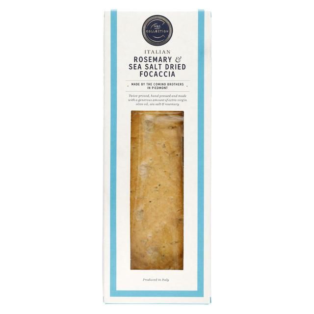 M&amp;amp;S Collection Rosemary &amp;amp; Sea Salt Dried Focaccia   200g