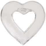 M&amp;amp;S Collection Small Glass Heart Serving Bowl One Size Clear