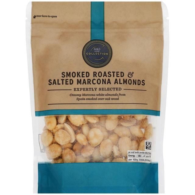 M&amp;amp;S Collection Smoked Roasted &amp;amp; Salted Marcona Almonds   150g