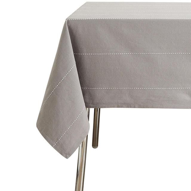 M&amp;amp;S Core Stripe Grey tablecloth 1SIZE Grey