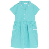 M&amp;amp;S Cotton Gingham School Dresses 3-10 Years Green