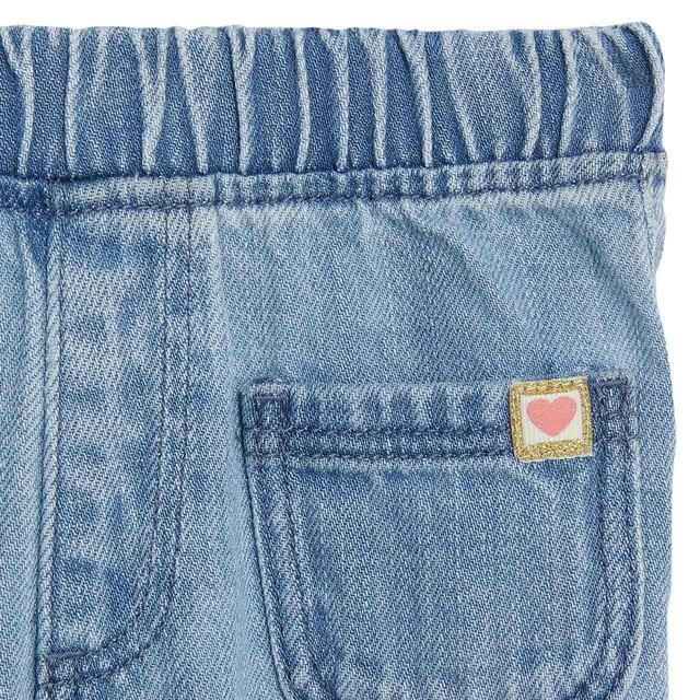 M&amp;amp;S Cotton Heart Sweat and Jean Outfit '0-3 M Green Mix