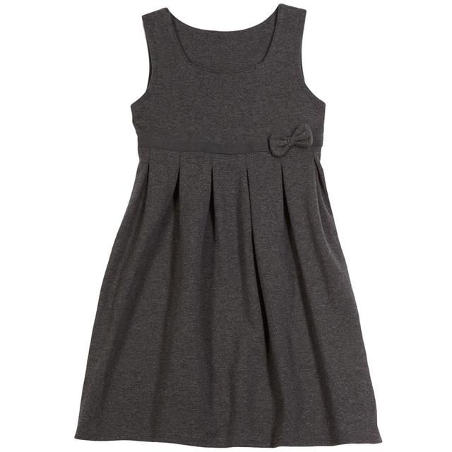 M&amp;amp;S Cotton Knitted Pinafore 4-12 Years Grey