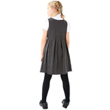 M&amp;amp;S Cotton Knitted Pinafore 4-12 Years Grey