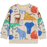 M&amp;amp;S Cotton Rich Animal Sweatshirt 2-7 Years Calico Mix