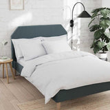 M&amp;amp;S Cotton Rich Duvet Cover 6 ft White