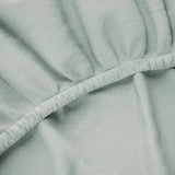 M&amp;amp;S Cotton Rich Fitted Sheet Super King (6 ft) Duck Egg