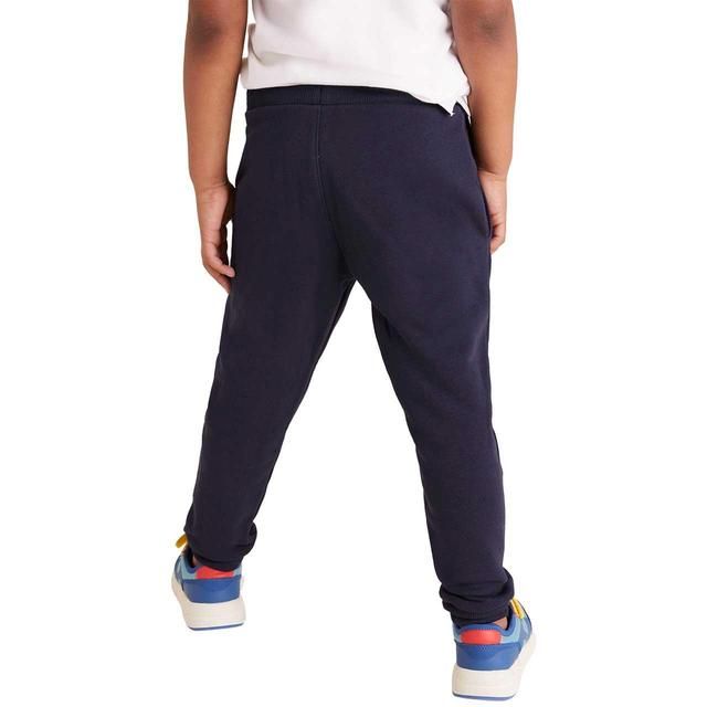M&amp;amp;S Cotton Rich Joggers 2 Pack 2-7 Years Navy