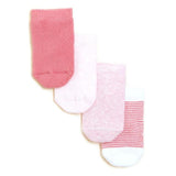 M&amp;amp;S Cotton Terry Baby Socks 0-24 Months Pink