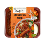 M&amp;amp;S Count On Us Sausage &amp;amp; Mash   400g