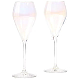 M&amp;amp;S Crystal Pearl Lustre Prosecco Flutes Set    2 per pack