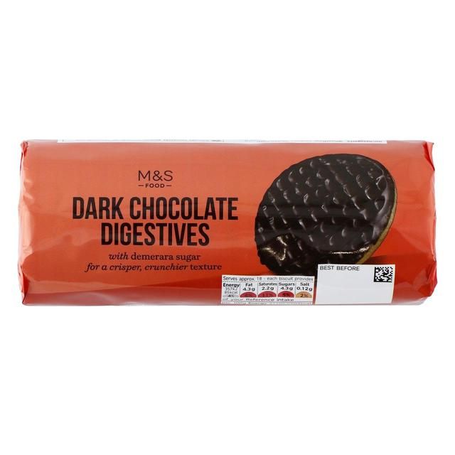 M&amp;amp;S Dark Chocolate Digestives   300g